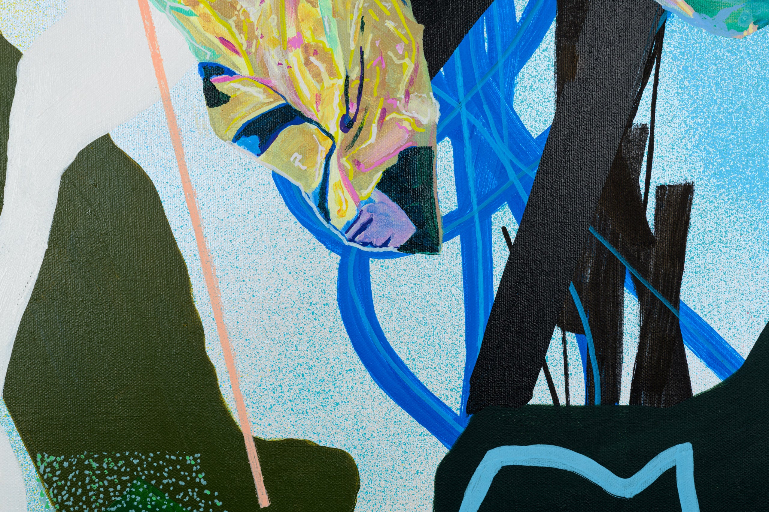 "Transfert" by Quebec-based artist Diane Roe explore reality of our melting glaciers in northen America. Collect art Online at Gems Montreal.