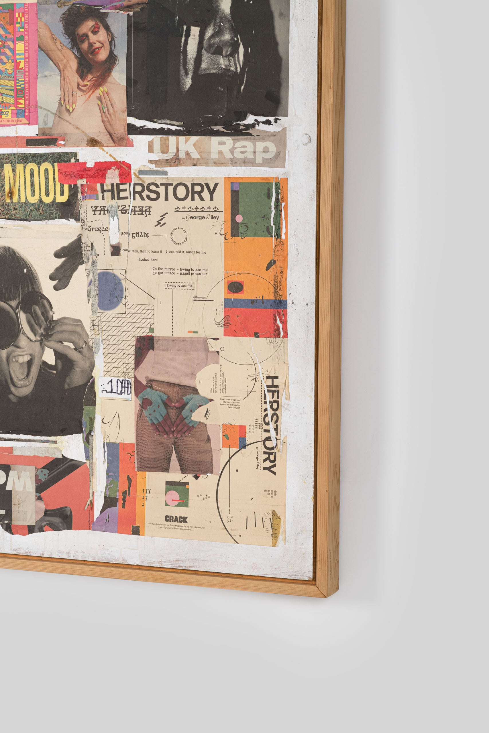 "Quarantine2" by canadian artist Jeremy Paguet—a pandemic-era collage exploring isolation and confinement. Discover emerging canadian's artists online.