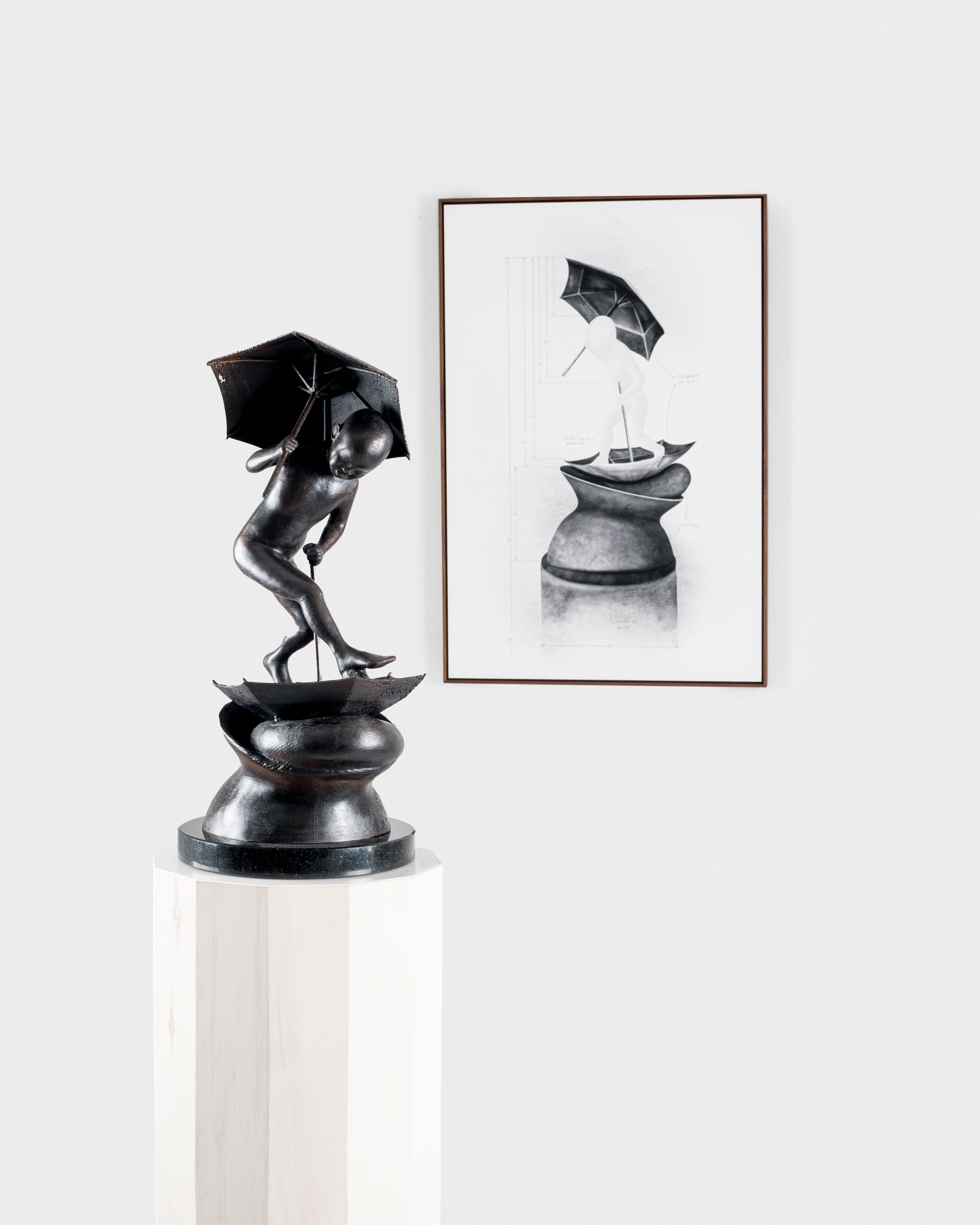 "Thrive miniature" is a sculpture by Montreal-based artist Vincent Lussier, available at Gems Montreal. Explore artworks from Quebec & Canadian artists.