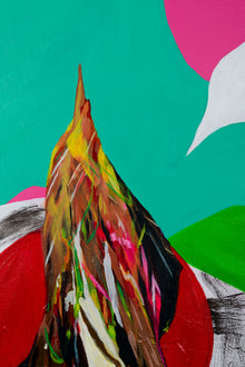 "Habel" by Quebec-based artist Diane Roe explore the the mountainous landscapes of Quebec and the forests. Collect art Online at Gems Montreal.