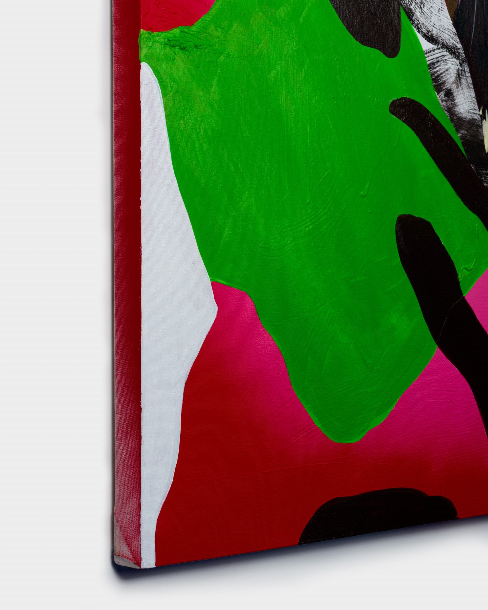 "Habel" by Quebec-based artist Diane Roe explore the the mountainous landscapes of Quebec and the forests. Collect art Online at Gems Montreal.