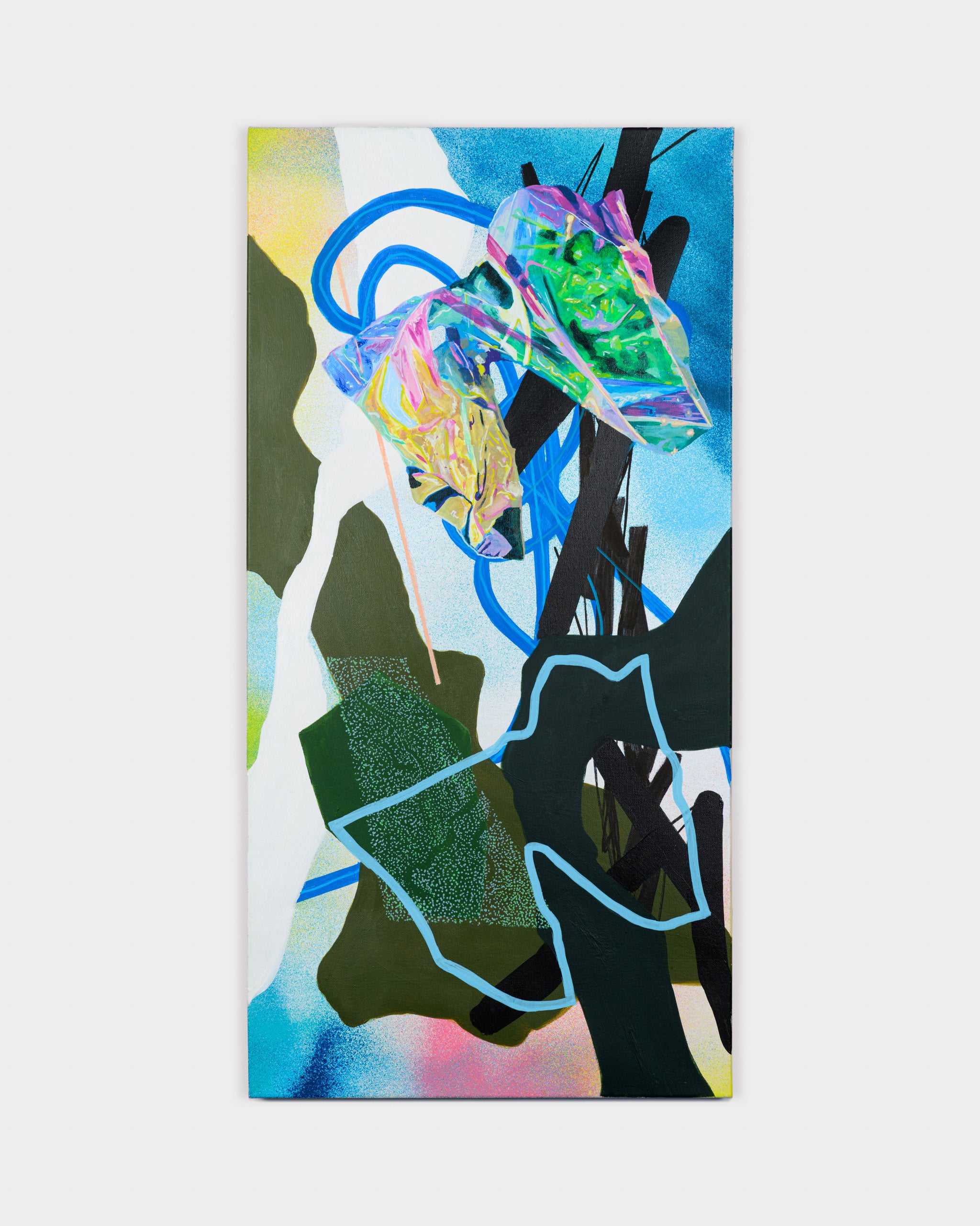 "Transfert" by Quebec-based artist Diane Roe explore reality of our melting glaciers in northen America. Collect art Online at Gems Montreal.