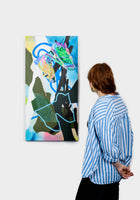 "Transfert" by Quebec-based artist Diane Roe explore reality of our melting glaciers in northen America. Collect art Online at Gems Montreal.